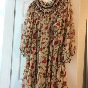 Sheer tunic free people